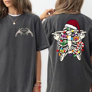 Aangepaste radioloog kerstcadeaus, Rad Tech-shirt, x-ray kerstshirt, Xray kerstcadeau, T-shirt RAD Tech A Work of Heart
