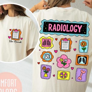 Radiology Shirt, X-ray Tech Shirt, Rad Tech Shirt, Gift For X-ray Tech, Radiology Tech Gift, Radiology Technician Shirt, Custom Name Shirt