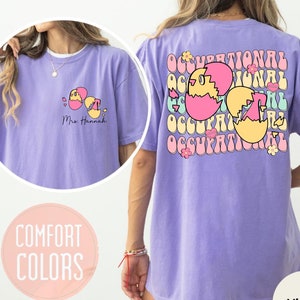 Occupational Therapist Easter Shirt, Custom OT Easter, Occupational Therapist Shirt, Special Education Shirt, OT Shirt, Therapist Shirt