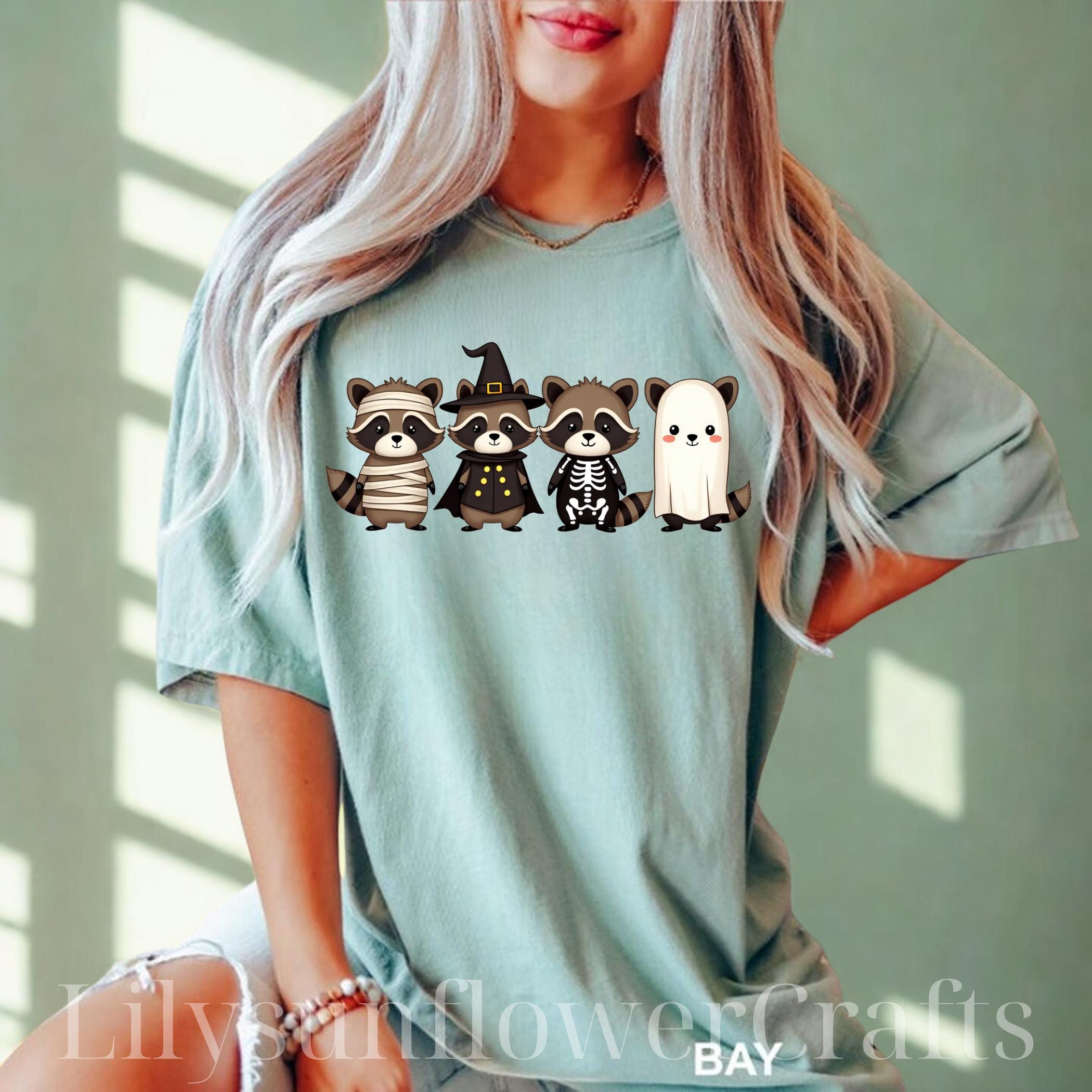 Get In Loser We'Re Going Feral Raccoon Opossum Meme T-Shirt