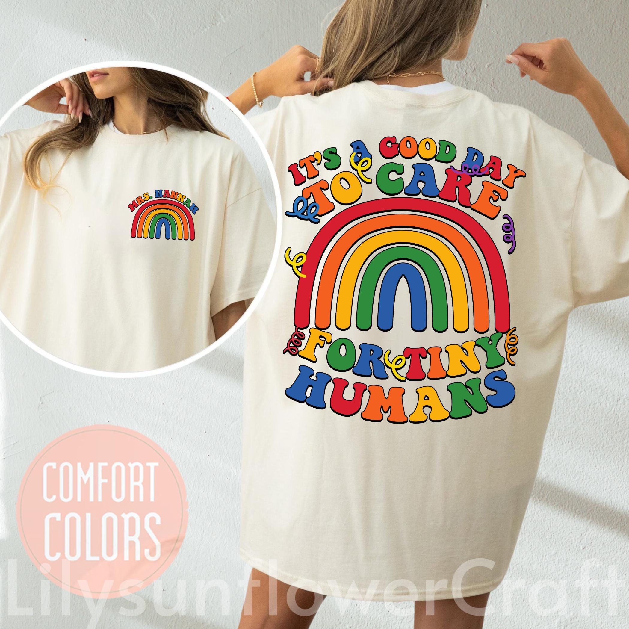 It's A Good Day To Care For Tiny Humans Shirt, Teacher Shirt, Daycare Teacher Shirt, Gift For Babysitter Gift For Preschool Teacher