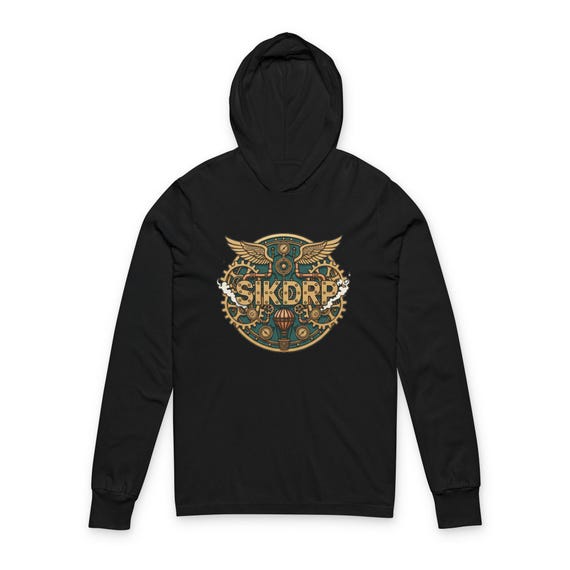 SIKDRP Unisex Hoodie, Long Sleeve Sweatshirt, Graphic Design Pullover, Streetwear Jumper, Urban Style Top