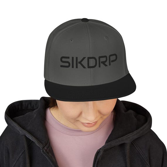 Trendy Embroidered Snapback Hat, Casual Accessories, Streetwear Cap, Gift for Him, Adjustable Baseball Cap