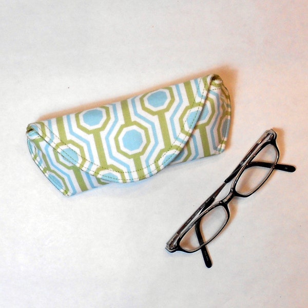Eye Glass Case or Sun Glass Case - Hex Nuts