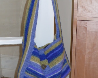 Leftover Yarn Felted Bag Pattern