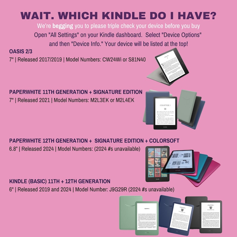Fråga inte Kindle-skal | Kindle Paperwhite | Kindle Oasis-skal | Boklig | Romantikläsare | Rutig | Smuts | BookTok | Bookstagram | bild 7