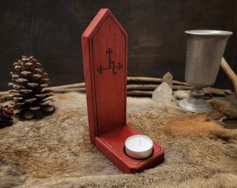 Slim Sigil of Lilith Candle Holder