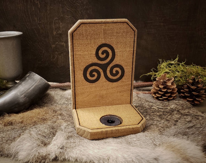 Triskele Candle Holder