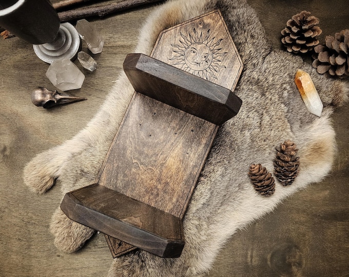 Sun and Moon Wall Altar