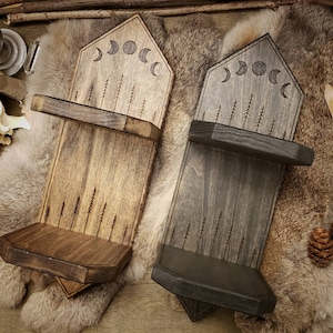 Lunar Forest Wall Altar