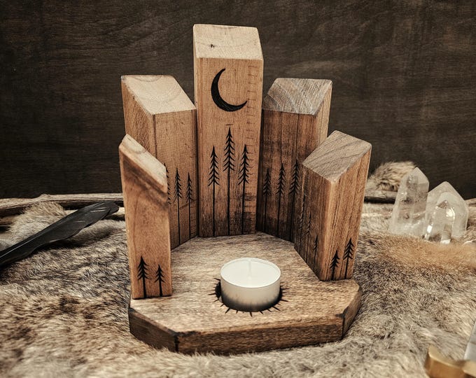Forest Grove Candle Holder