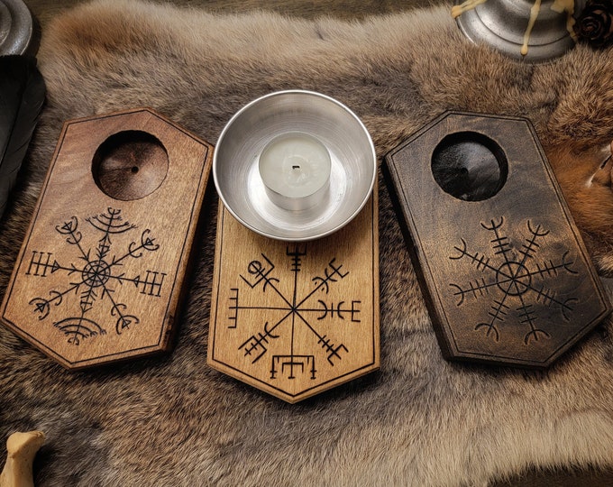 Icelandic Stave Mini Candle Holder