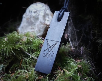 Sigil of Lucifer Blackwood Pendant