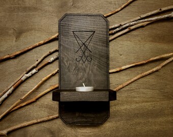 Sigil of Lucifer Wall Sconce