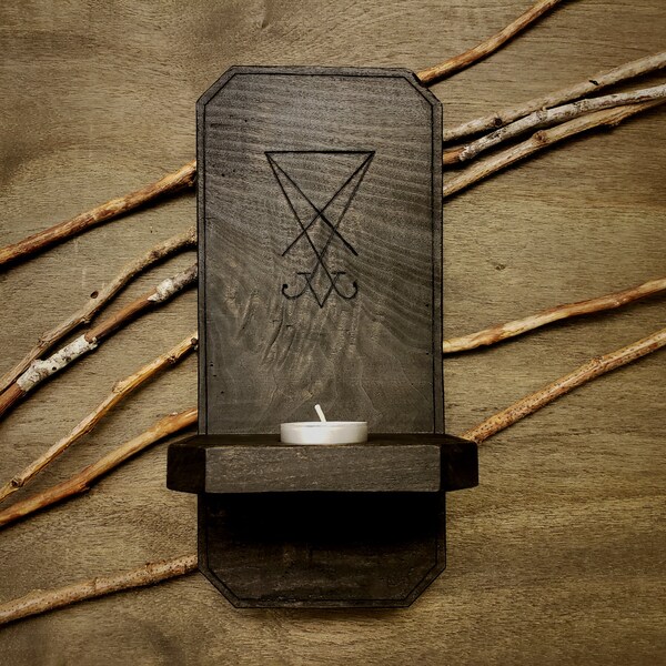 Sigil of Lucifer Wall Sconce