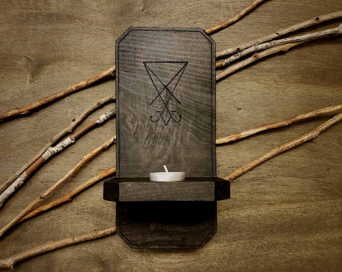 Sigil of Lucifer Wall Sconce