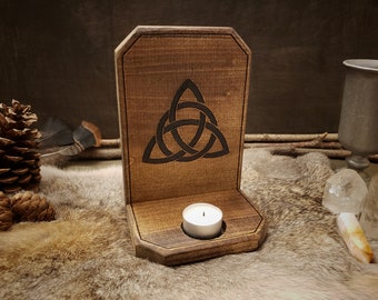 Triquetra Candle Holder