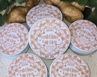 FRESH GINGER Hair Gloss All Natural Finishing Balm
