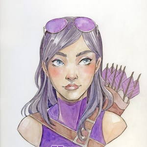 Kate B. : A Kate Bishop bust portrait