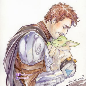 The Vow - a Mando and Grogu print