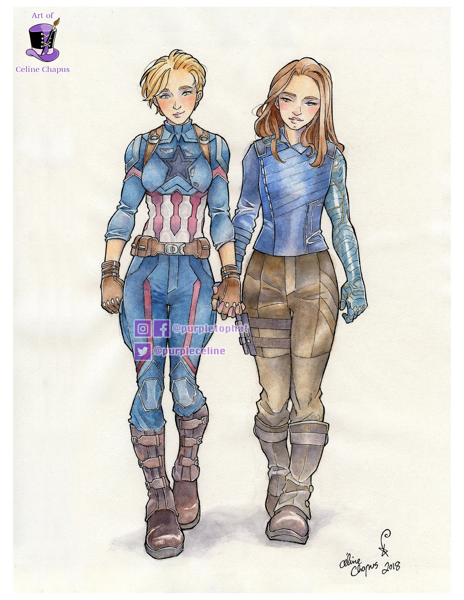 My Girl: a rule 63 Stucky print