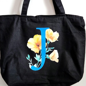 Personalized Letter Tote