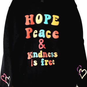 Peace shirts and sweatshirts
