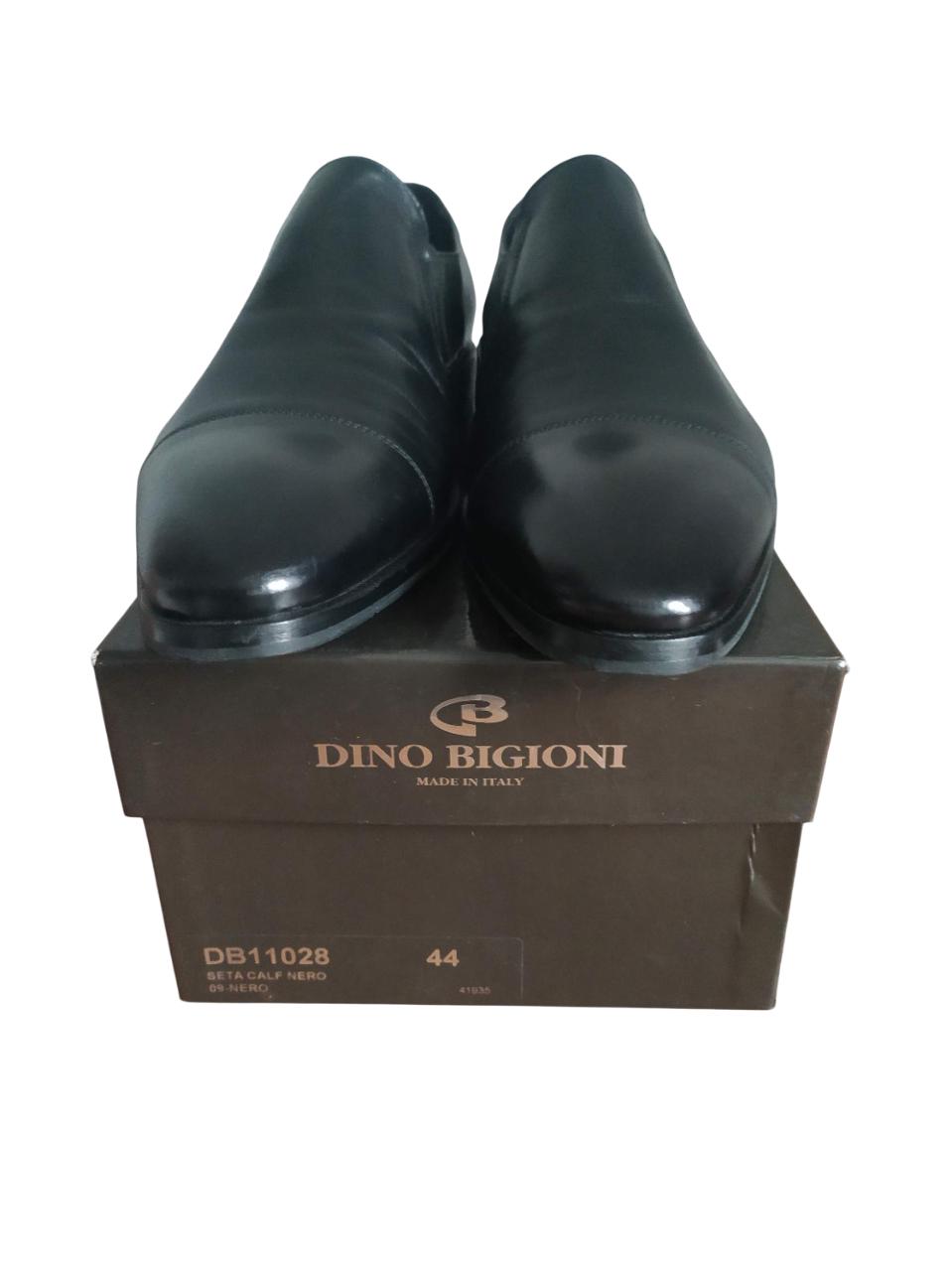 Dino Bigioni black leather shoes made in Italy s-l400.jpg main image 2