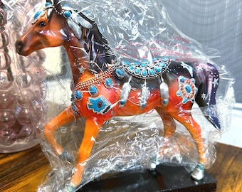 The Trail of Painted Ponies CROW FAIR PONY- in Box #12302 - Etsy