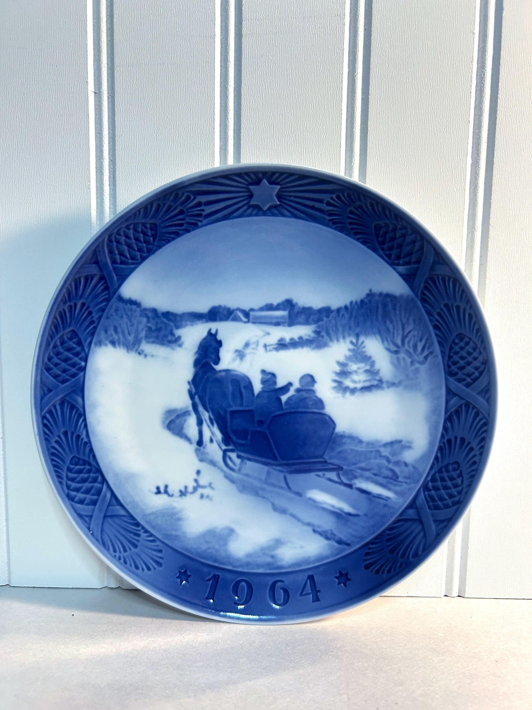 ヴィンテージ ロイヤルコペンハーゲン クリスマス 1964年 プレート