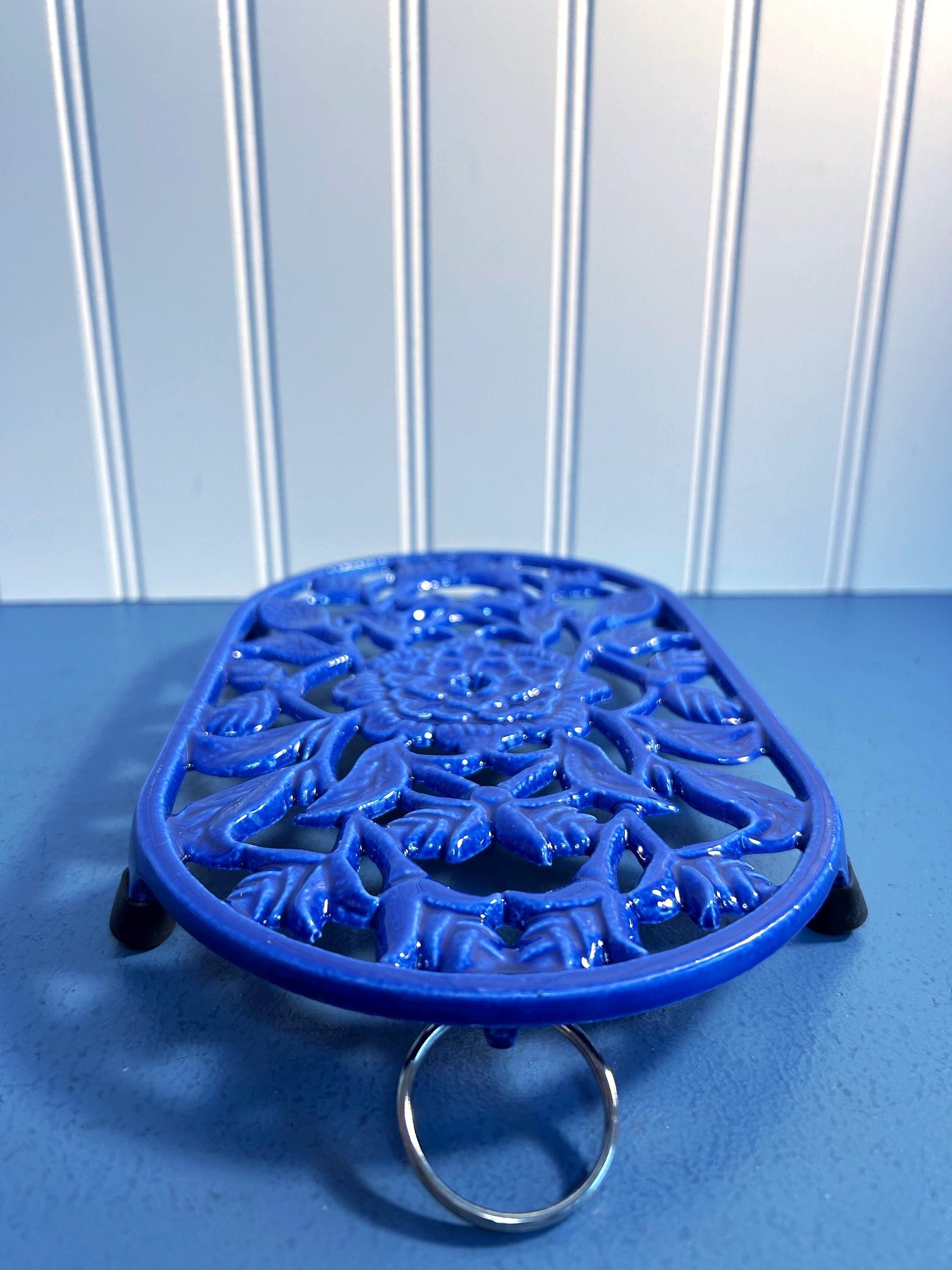 Sottopentola In Ghisa Floreale - 19.5cm Diametro Per Protezione Tavoli - Foto 7