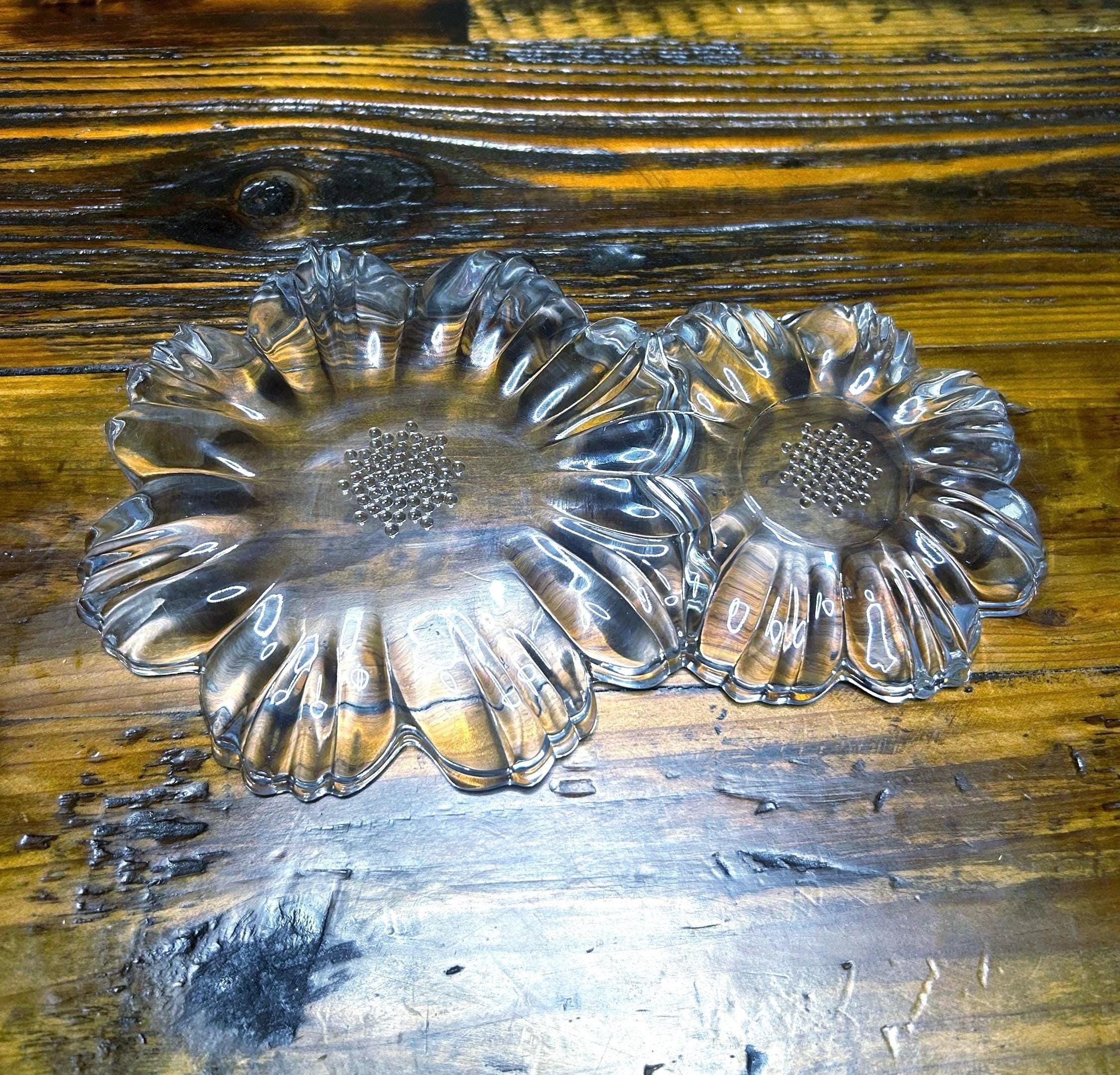 Vintage Hazel Atlas Sunflower Glass Luncheon Plates - Set of 6 - Etsy