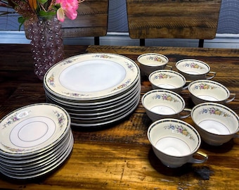 Vintage Heinrich & Co Selb Bavaria HC9 Pattern | SET of 6