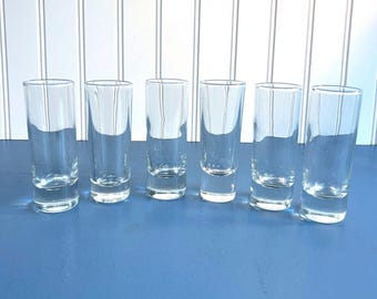 ビンテージ　フェイクレザー　ショットグラス　セット　6個 ヴィンテージクリスタルショットグラス - 6個セット - Etsy 日本