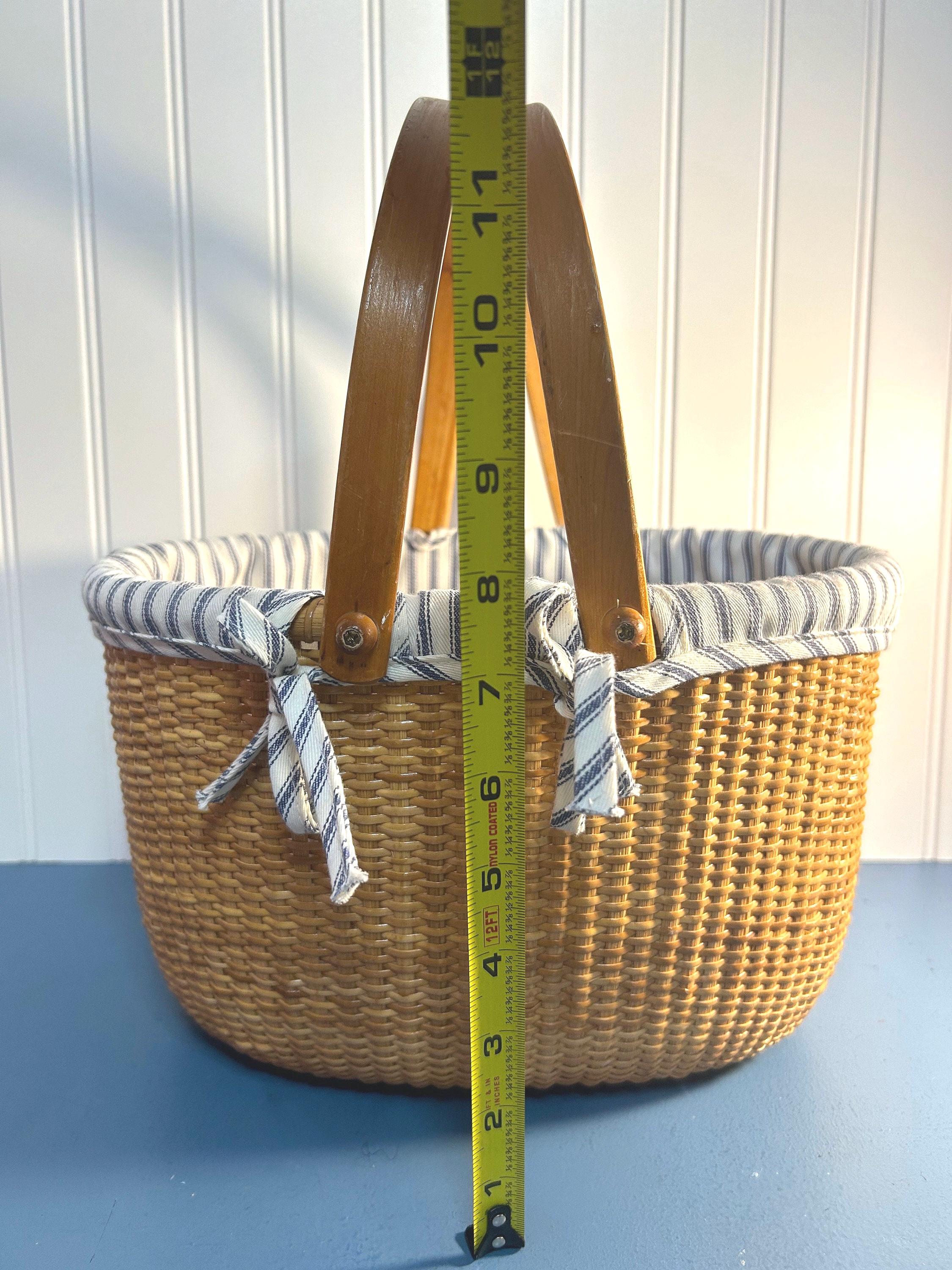 ナンタケットバスケット ヴィンテージ ナンタケット バスケット 12インチ x 9インチ