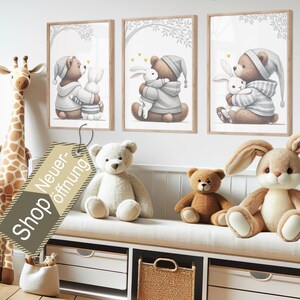 Bilder Kinderzimmer Tiere, Poster Kinderzimmer Tiere, Bilder Babyzimmer Tiere, Poster Babyzimmer, Bilder Kinderzimmer, Poster Kinderzimmer