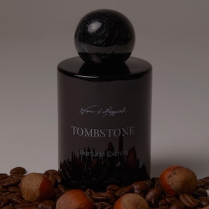 Tombstone - Natural Botanical Unisex Fragrance - Rich Bergamot, Hazelnut, Cedar, Chocolate, Leather, Coffee Notes