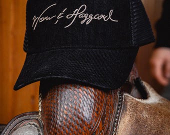 WORN & HAGGARD - Signature Midnight Trucker Hat