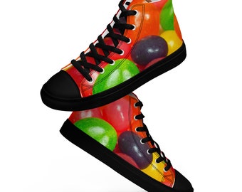 Jelly Bean Women’s high top canvas shoes