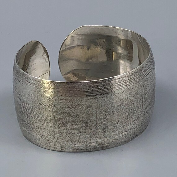 Sterling Silver Southwest Style Small Cuff Bracel… - image 8