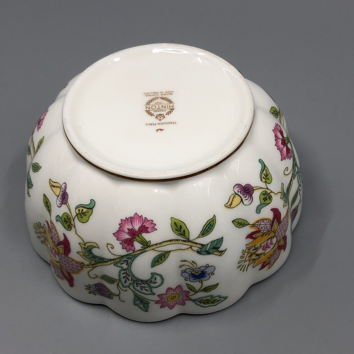 Minton Bone China Bowl Haddon Hall Etsy