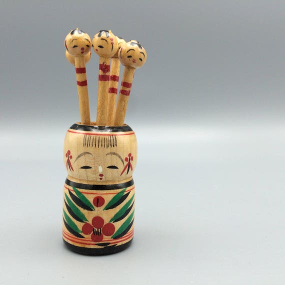 kokeshi toothpicks