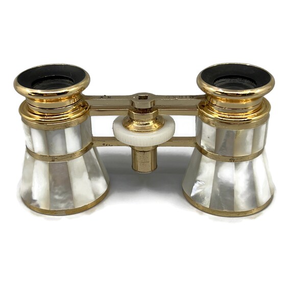Vintage mother of hotsell pearl opera glasses