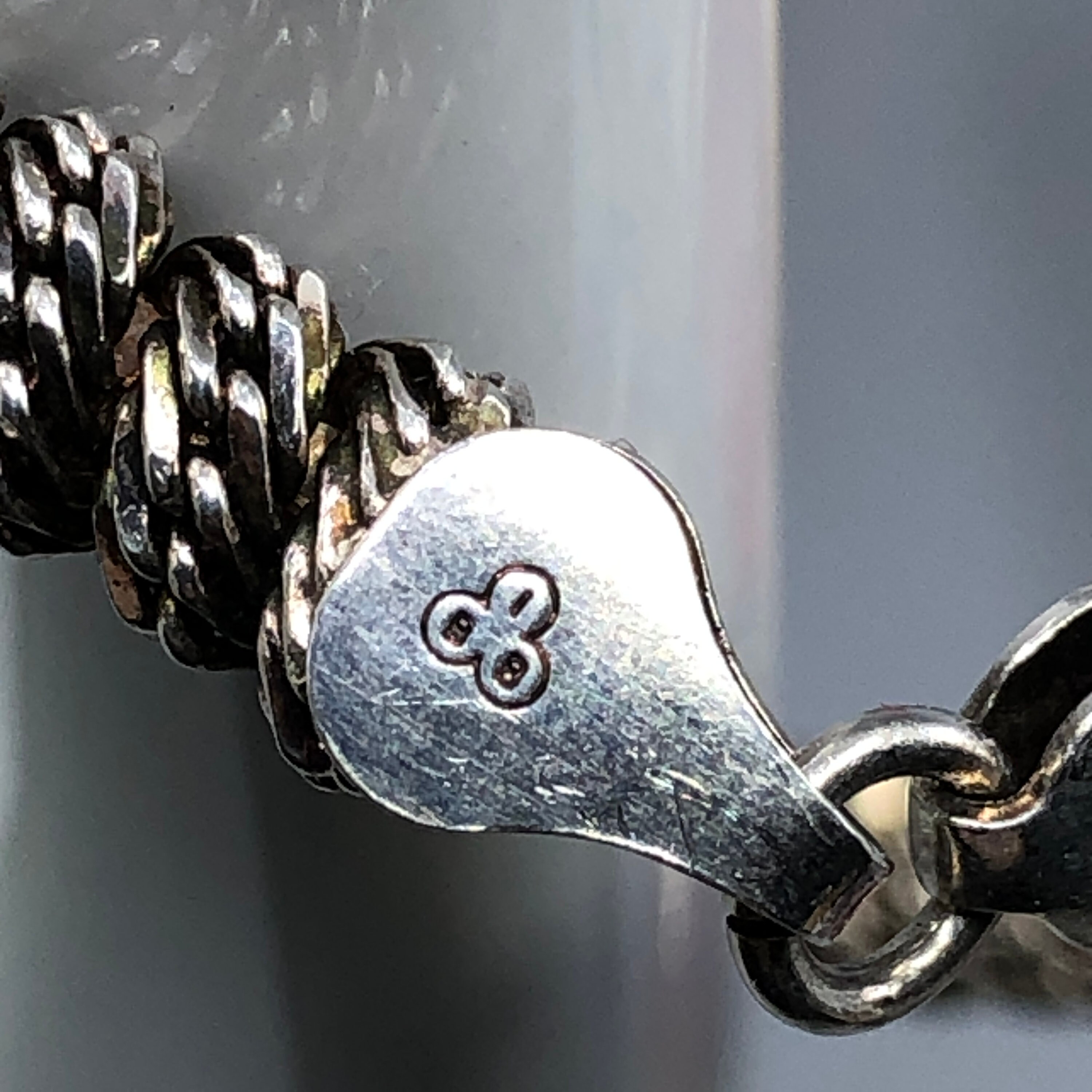 Vintage Sterling Rope Twist Bracelet Italy Etsy