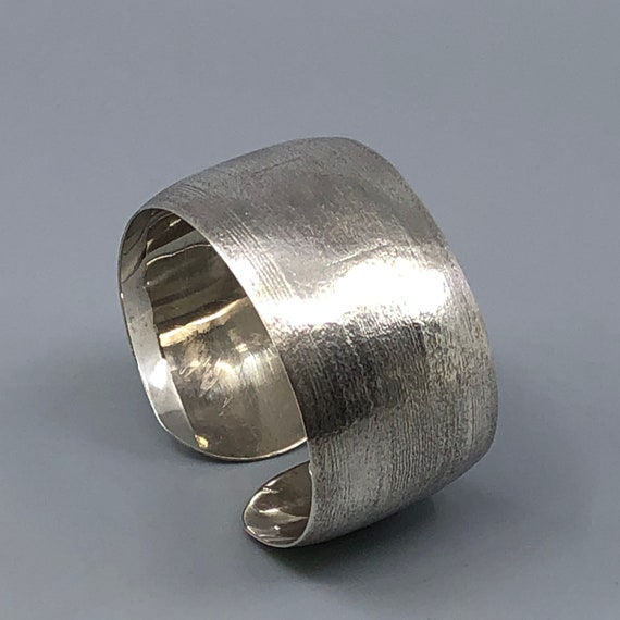 Sterling Silver Southwest Style Small Cuff Bracel… - image 7