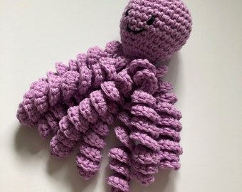 Crochet Octopus for Preemies, Crochet Octopus for Babies in  Purple Color, Crochet Amigurumi