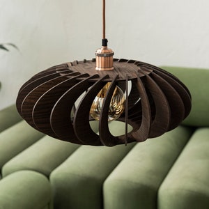 Leuchte, Anhänger Kronleuchter, Holz Moderne Kronleuchter Beleuchtung, Holz Pendelleuchte, Deckenleuchte, Pendelleuchte, Einzigartige Beleuchtung