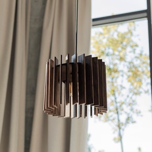 Leuchte, Anhänger Kronleuchter, Holz Moderne Kronleuchter Beleuchtung, Holz Pendelleuchte, Deckenleuchte, Pendelleuchte, Einzigartige Beleuchtung