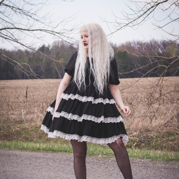 Gothic Tea Party Dress Etsy