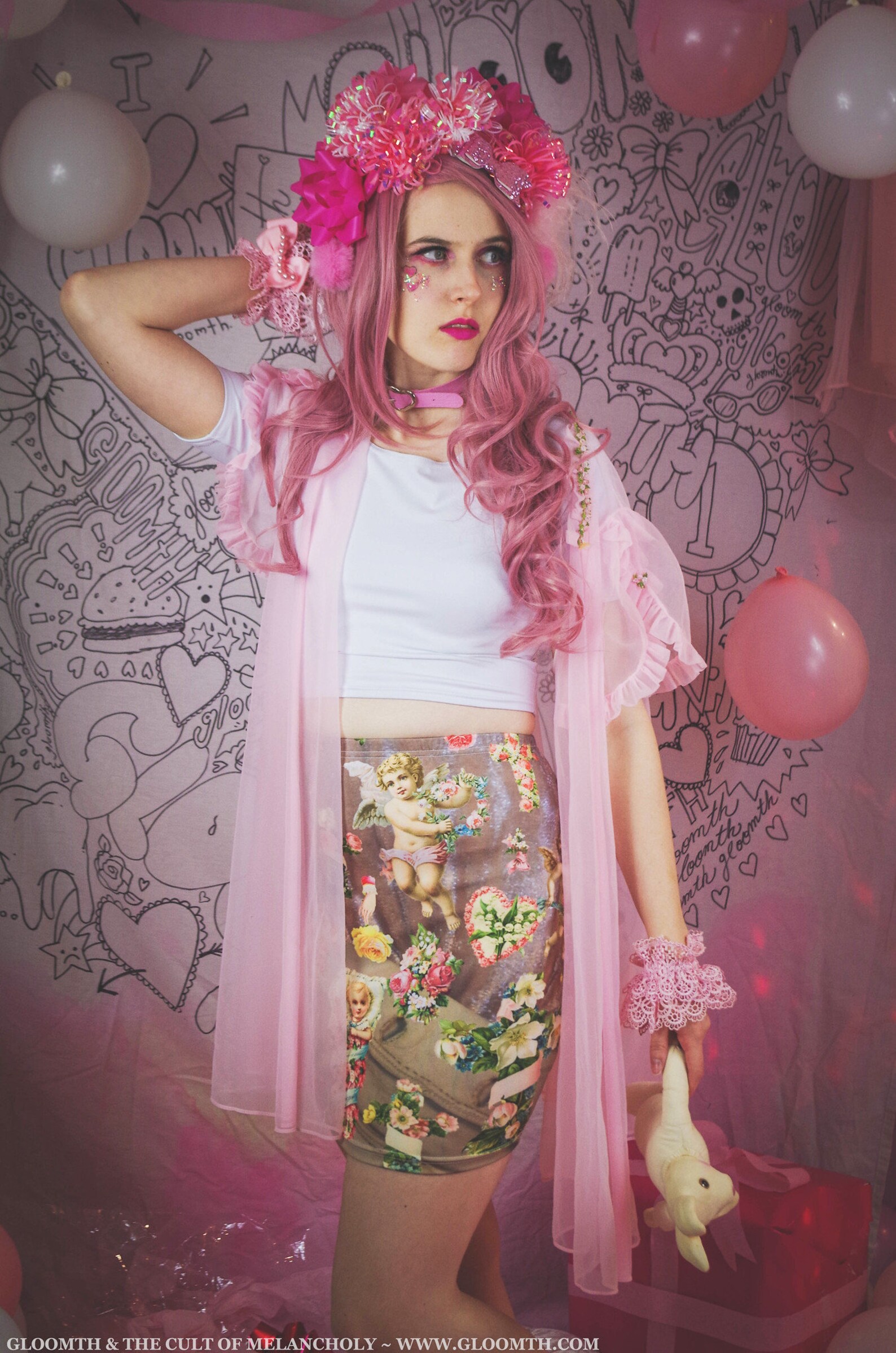 Cherubs Pretty Perfume Skirt Set In Stock Now main image 1
